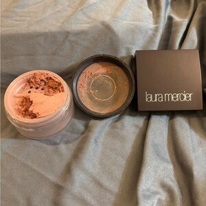 Laura Mercier blush duo bundle set lotus pink second skin cheek colour powder